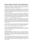 RESUMEN DE CALORIMETRIA DE COMBUSTION: UN METODO TERMOQUIMICO PARA LA DETERMINACION EXPERIMENTAL DE ENTALPIAS DE FORMACION EN COMPUESTOS ORGANICOS