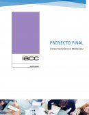 Proyecto final investigacion de mercado