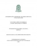 DETERMINACIÓN YODOMÉTRICA DE HIPOCLORITOS EN UN BLANQUEADOR