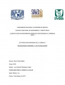 Actividad integradora de la unidad 1 “Necesidades humanas y las tecnologías”