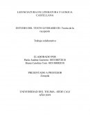 Pedagogia y sociedad. Teoría de la recepción