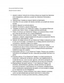 Derecho Laboral Glosario