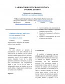 LABORATORIO INTEGRADO DE FÍSICA INFORME ESCRITO