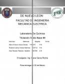 Laboratorio De Química. Titulación Acido-Base #6