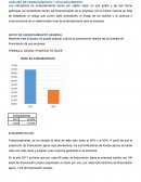 ANÁLISIS DE ENDEUDAMIENTO Y APALANCAMIENTO