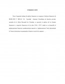 Apalancamiento, informe financiero de MERCADO Y BOLSA .SA