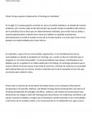 Porque quieren implementar el fracking en Colombia?