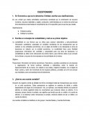 Contabilidad y Costos . Cuestionario