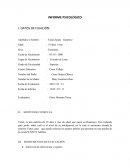 INFORME PSICOLOGICO DE WAIS -IV