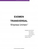 EXÁMEN TRANSVERSAL “Empresa Unimarc”