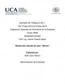 Resolución estudio de caso “Alimex”