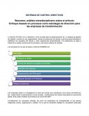 SISTEMAS DE CONTROL DIRECTIVOS