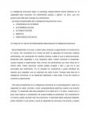 REFLEXIÓN DE ÁREAS FUNDAMENTALES DE LA INTELIGENCIA EMOCIONAL