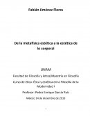 Ética y estética en la Filosofía de la Modernidad