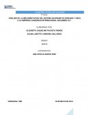 Analisis de la implementacion del sistema diagrama de Ishikawa y 5w2h a la empresa Consorcio Internacional Aduanero S.C