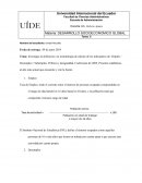 Desarrollo socioeconomico