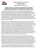 RESEÑA. LIBRO l: DE LAS CAUSAS DEL PROGRESO EN LA CAPACIDAD PRODUCTIVA DEL TRABAJO Y DE LA FORMA EN QUE SU PRODUCTO SE DISTRIBUYE NATURALMENTE ENTRE LAS DISTINTAS CLASES DEL PUEBLO