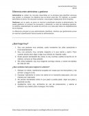 Diferencia entre administrar y gestionar