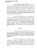 Acreditar hechos de propiedad