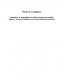 Estrategias de aprendizaje que utilizan los niños que estudian inglés en los cursos sabatinos en la Universidad Centroamericana