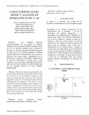 CARACTERÍSTICAS DEL DIODO Y ANÁLISIS DE OPERACIÓN EN DC Y AC