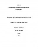 Centros de distribución y redes de transporte