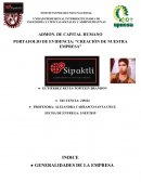 PORTAFOLIO DE EVIDENCIA: “CREACIÓN DE NUESTRA EMPRESA”