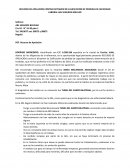 RECURSO DE APELACION CONTRA DICTAMEN DE CALIFICACION DE PERDIDA DE CAPACIDAD LABORAL ARL SEGUROS BOLIVAR