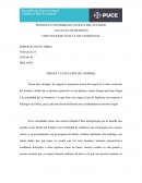 ENSAYO ORIGEN Y EVOLUCIÓN DEL HOMBRE