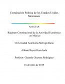 Constitución Política de los Estados Unidos Mexicanos