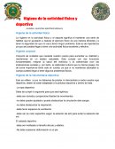 Higiene de la actividad física y deportiva