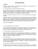 TIC en la Gestión Publica