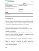 Comportamiento Organizacional y medición del desempeño