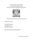 Tratamiento de los residuos generados en los laboratorios de química analítica