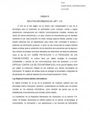 DELITOS INFORMATICOS. ART. 110