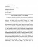 EL RELATIVISMO CULTURAL Y SUS CAMBIOS