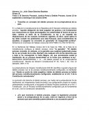 El Derecho Procesal, Justicia Penal y Debido Proceso