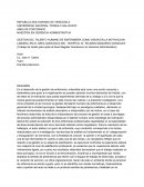 GESTION DEL TALENTO HUMANO DE ENFERMERÍA COMO VISION EN LA MOTIVACION LABORAL EN EL AREA QUIRUGICA DEL HOSPITAL Dr. RICARDO BAQUERO GONZALEZ