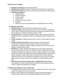 Planificación de la Calidad: servicio lavado de autos