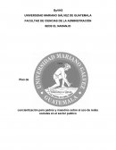 Plan de concientización para padres y maestros sobre el uso de redes sociales en el sector publico