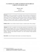 UNA PERSPECTIVA SOBRE LOS MODELOS DE DESARROLLO TURÍSTICO: ESTUDIO DE CASOS