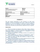 Evidencia CDCH