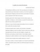 Los grilletes de la sociedad: Discriminación