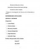 ENFERMEDADES ARTICULARES ARTRITIS Y ARTROSIS