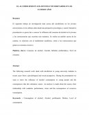 EL ALCOHOLISMO EN LOS JOVENES UNIVERSITARIOS EN LOS ULTIMOS AÑOS