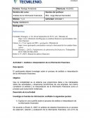 Análisis e interpretación de la información financiera