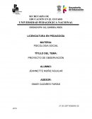 PSICOLOGIA SOCIAL. Proyecto de observacion