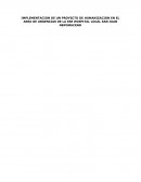 IMPLEMENTACION DE UN PROYECTO DE HUMANIZACION EN EL AREA DE URGENCIAS DE LA ESE HOSPITAL LOCAL SAN JUAN NEPOMUCENO