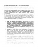 El arte de reinventarse: 6 estrategias vitales