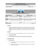 Procedimiento de Asesoría de Empresas de Servicios